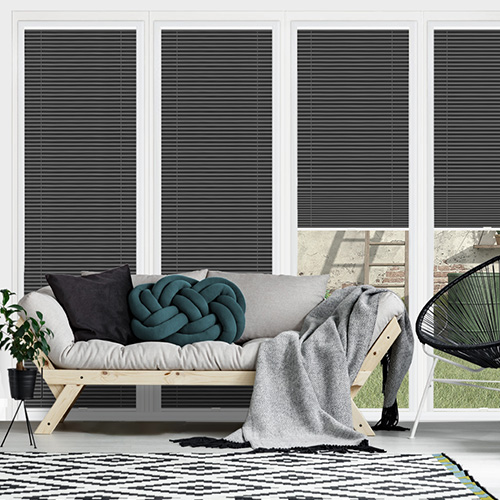 Lexington Onyx Blockout Lifestyle Perfect Fit Pleated Blinds