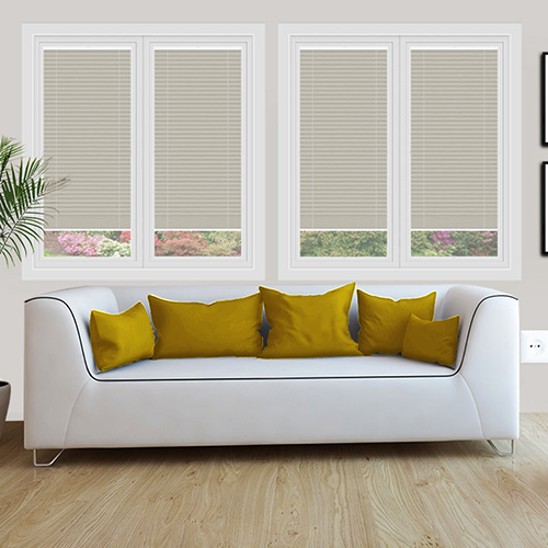 Astoria Desert Sand Dimout Lifestyle Perfect Fit Pleated Blinds