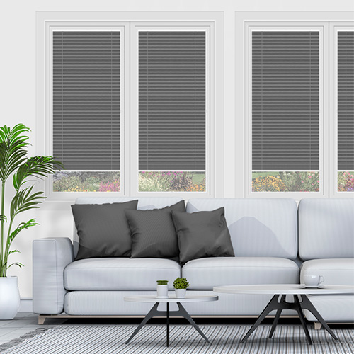 Bowery Smoke Dimout Lifestyle Perfect Fit Pleated Blinds