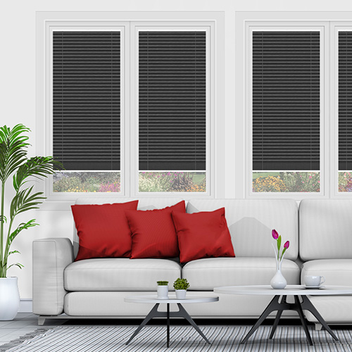 Scandi Khol Dimout Lifestyle Perfect Fit Pleated Blinds