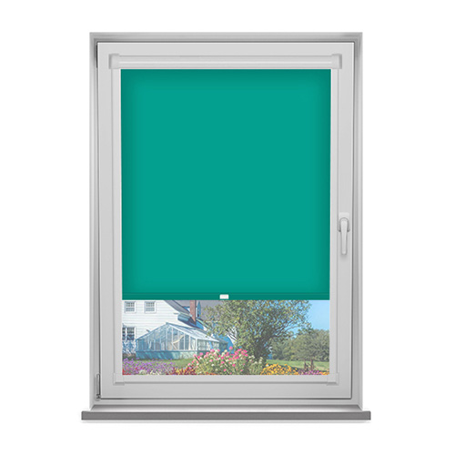 PF Polaris Emerald Dimout Lifestyle Perfect Fit Roller Blinds