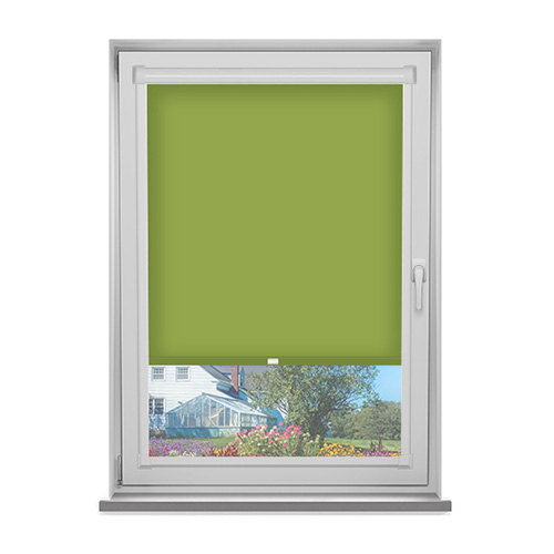 PF Polaris Olive Dimout Lifestyle Perfect Fit Roller Blinds