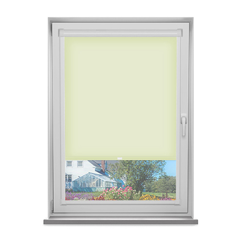 PF Polaris Pear Dimout Lifestyle Perfect Fit Roller Blinds