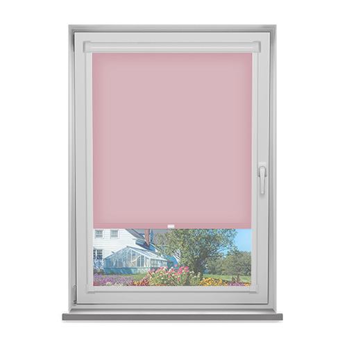 PF Polaris Rose Dimout Lifestyle Perfect Fit Roller Blinds