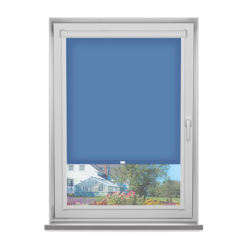 PF Polaris Royal Blue Dimout Lifestyle Perfect Fit Roller Blinds