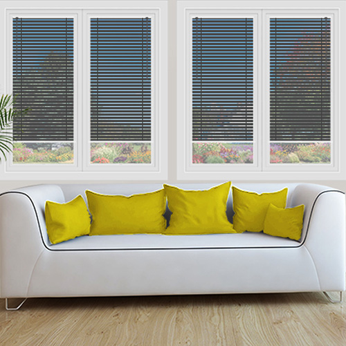 Twilight Metallic Grey Lifestyle Perfect Fit Venetian Blinds