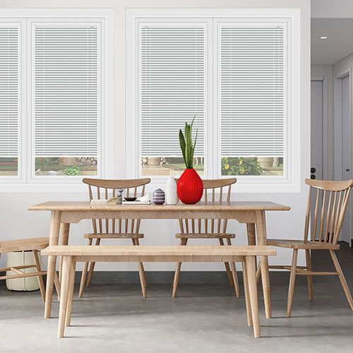 White Polar Matt Lifestyle Perfect Fit Venetian Blinds