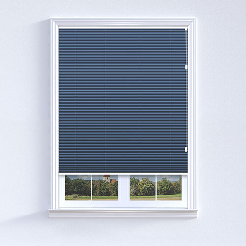 Blenheim Indigo Blockout Lifestyle Pleated blinds