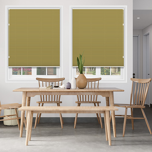 Lexington Saffron Blockout Lifestyle Pleated blinds