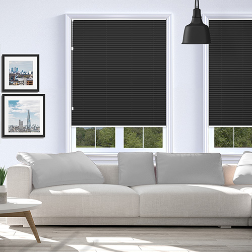 Soho Midnight Blockout Lifestyle Pleated blinds