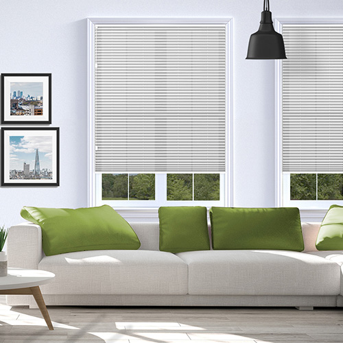 Kana Perla White Freehanging Lifestyle Pleated blinds