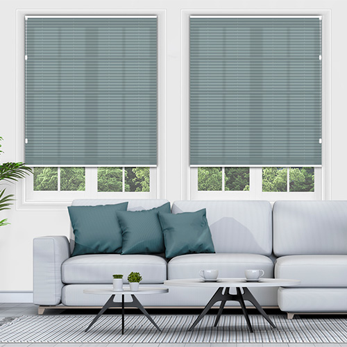 Lexington Lagoon Freehanging Lifestyle Pleated blinds