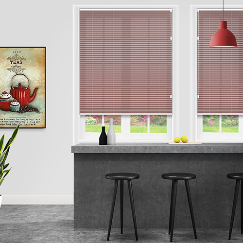 Lexington Orchid Freehanging Lifestyle Pleated blinds