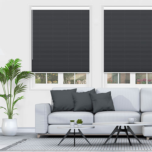 Lexington Anthracite Blockout V05 Lifestyle Pleated blinds