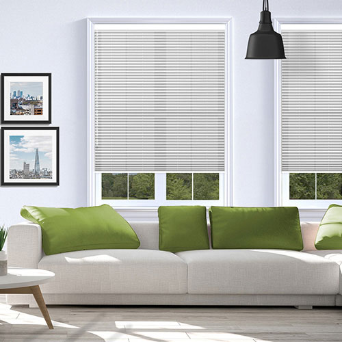 Kana Perla White Dimout V05 Lifestyle Pleated blinds