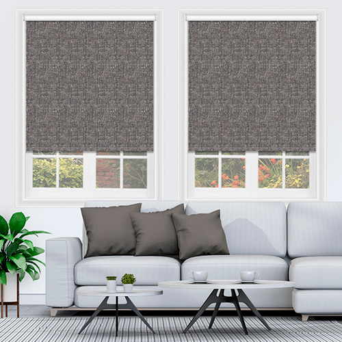 Matrix Seagrass Roller Blind - Louvolite Blockout, Patterned, Textured