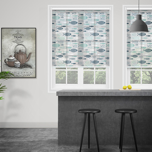 Shoal Marine Blue Lifestyle Roller blinds