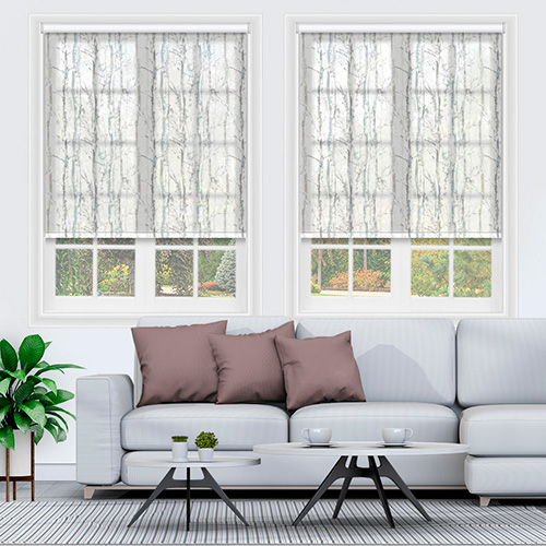 Swedish Birch Silver Lifestyle Roller blinds