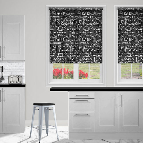 Hemingford Black Lifestyle Roller blinds