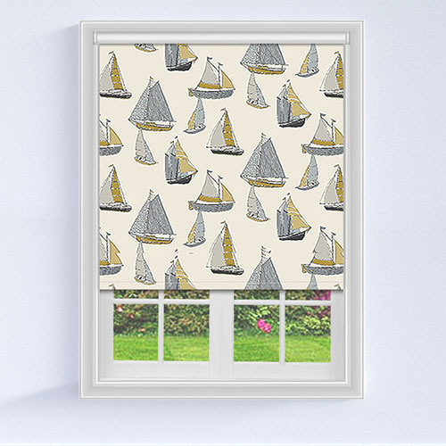 Sailboat Grey Lifestyle Roller blinds