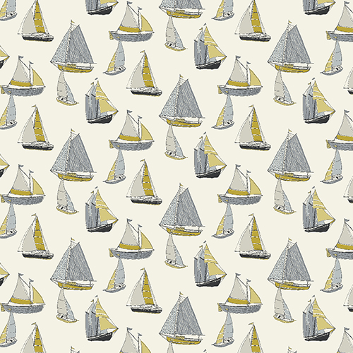 Sailboat Grey Roller blinds