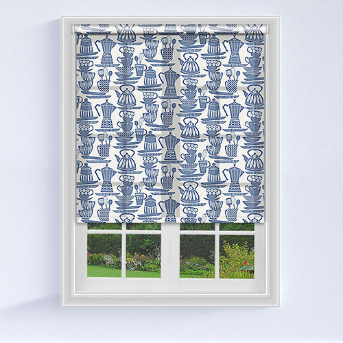 Sandown Blue Lifestyle Roller blinds