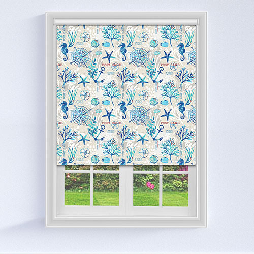 Seahorse Blue Lifestyle Roller blinds