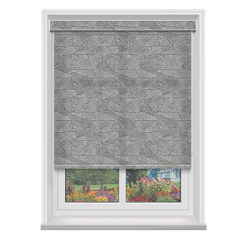 Artisan Black with Cassette Lifestyle Roller blinds