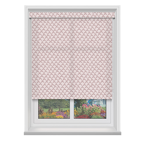 Claudia Bubblegum with Cassette Lifestyle Roller blinds