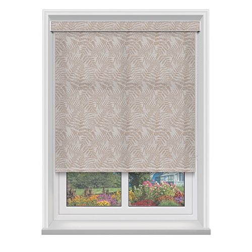 Ida Cappucino with Cassette Lifestyle Roller blinds