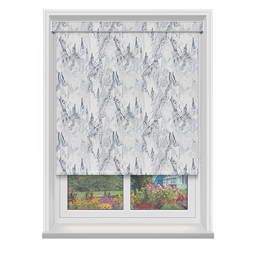 Melody Grey with Cassette Lifestyle Roller blinds