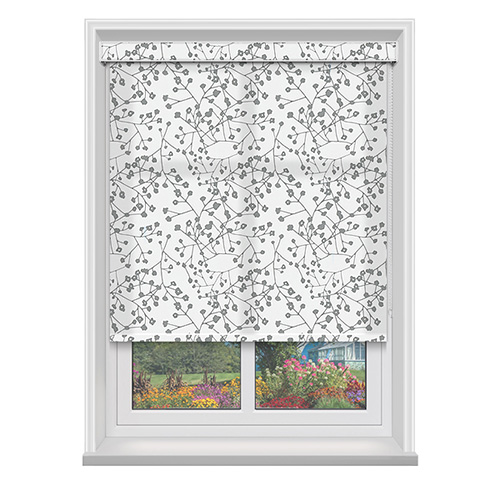 Scoria Steel with Cassette Lifestyle Roller blinds