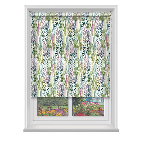 Botanic Violet Lifestyle Roller blinds