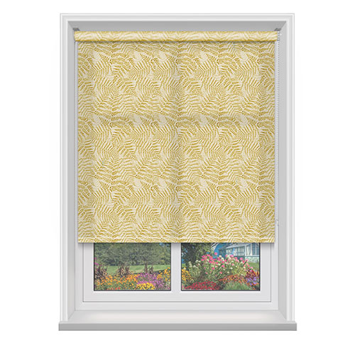 Ida Yellow Lifestyle Roller blinds