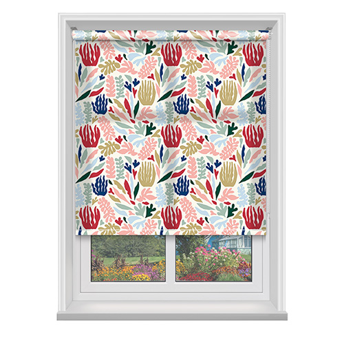 Ocean Crimson Lifestyle Roller blinds