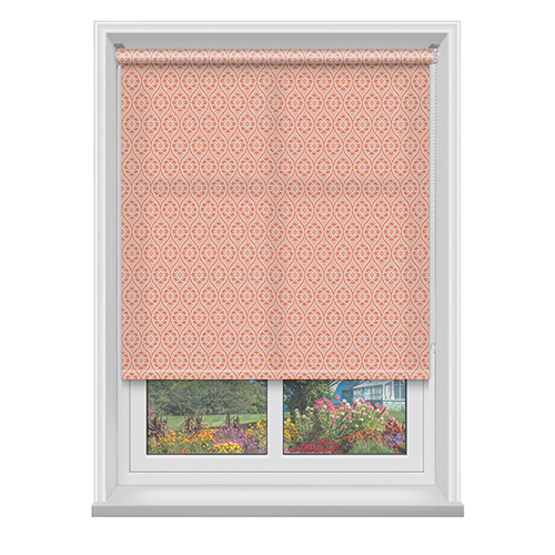 Paige Tangerine Lifestyle Roller blinds