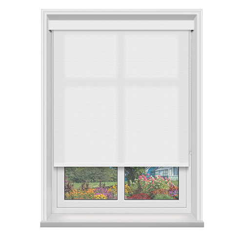 Aspen Powder with Cassette Lifestyle Roller blinds