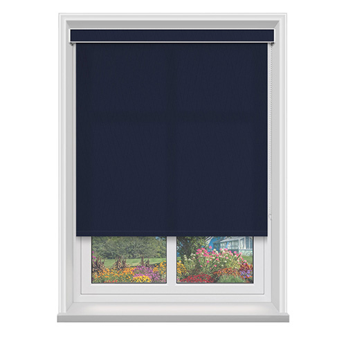 Cubik Navy with Cassette Lifestyle Roller blinds