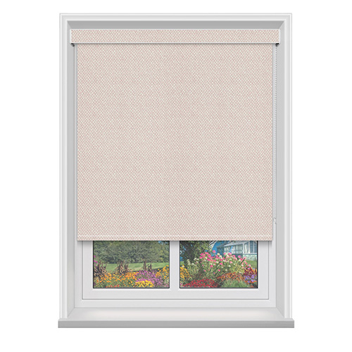 Foss Blush with Cassette Lifestyle Roller blinds