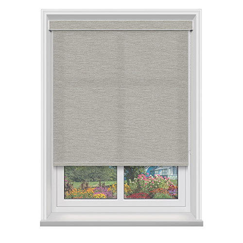 Piper Mushroom with Cassette Lifestyle Roller blinds