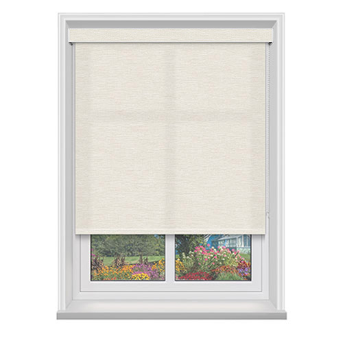 Piper Parchment with Cassette Lifestyle Roller blinds