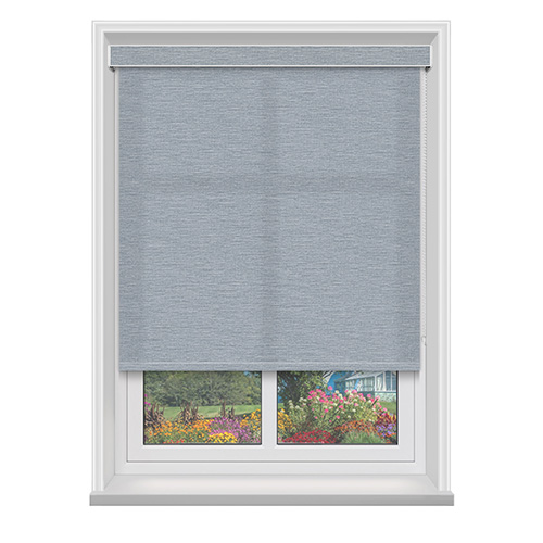 Piper Sapphire with Cassette Lifestyle Roller blinds