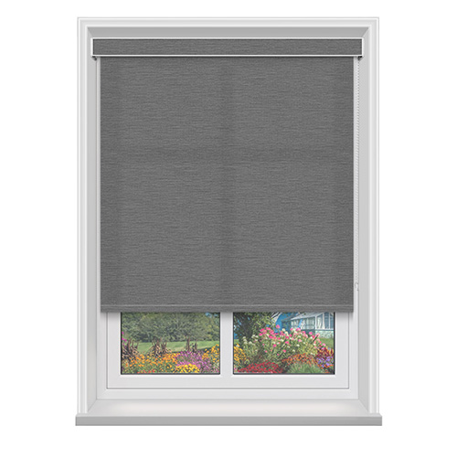 Piper Slate with Cassette Lifestyle Roller blinds