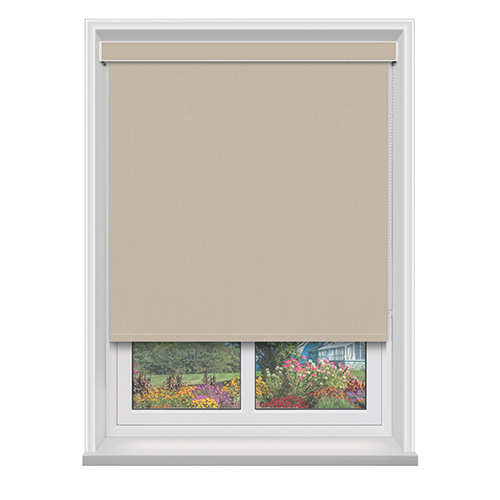 Shona Cream with Cassette Lifestyle Roller blinds