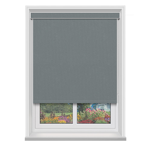 Shona Slate with Cassette Lifestyle Roller blinds