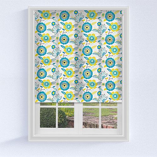 Valentina Teal Lifestyle Roller blinds