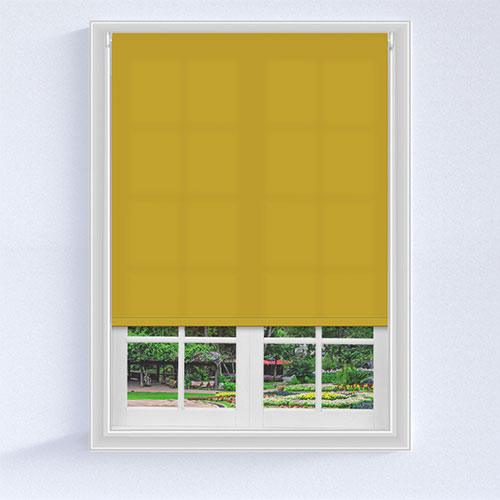 Zahra Mustard Lifestyle Roller blinds