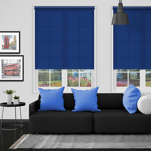 Polaris Glacier Blue Dimout Lifestyle Roller blinds