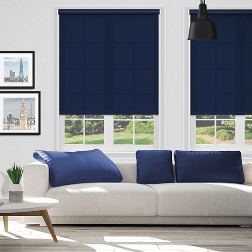 Polaris Navy Dimout Lifestyle Roller blinds