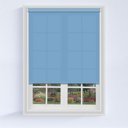 Polaris Ocean Blue Dimout Lifestyle Roller blinds